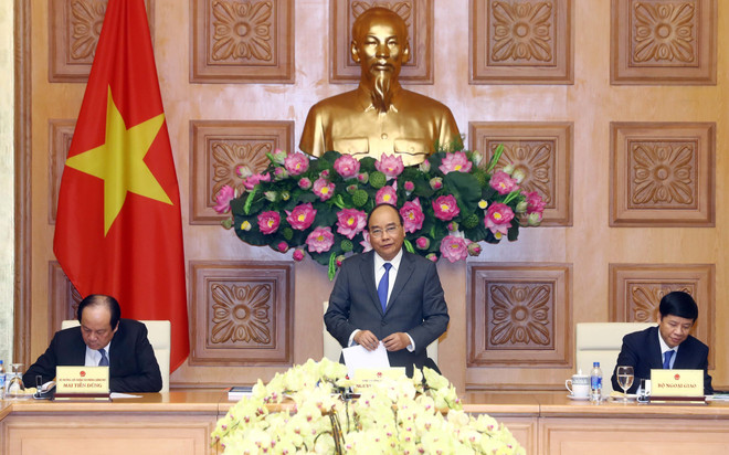 政府总理阮春福会见归国出席“2019年家乡之春”活动的越侨代表 ảnh 2