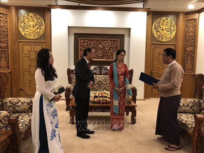 越南政府总理特使、外交部副部长阮国勇访问缅甸 ảnh 1 越南政府总理特使、外交部副部长阮国勇访问缅甸 ảnh 1