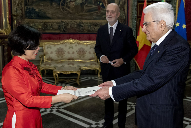 越南优先发展同意大利的全面合作关系 ảnh 1 越南优先发展同意大利的全面合作关系 ảnh 1