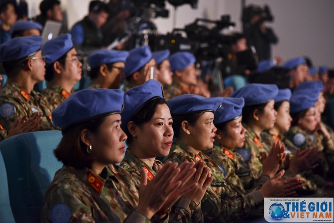 越南维和局举办“和平之鸟”交流会 ảnh 2 越南维和局举办“和平之鸟”交流会 ảnh 2