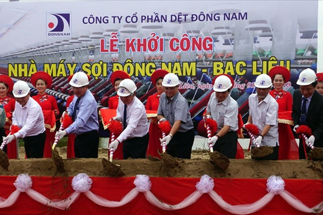 西南部首家纱线厂在薄辽省动工兴建 ảnh 1