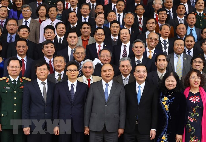 政府总理阮春福:党和国家一向重视知识分子和科学家们的地位和作用 ảnh 1 政府总理阮春福:党和国家一向重视知识分子和科学家们的地位和作用 ảnh 1