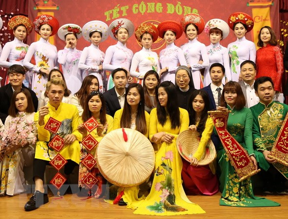 在韩越南劳工喜迎2019年春节 ảnh 1 在韩越南劳工喜迎2019年春节 ảnh 1