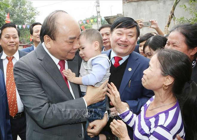 政府总理阮春福:兴安省需推进各工业区和都市区强劲发展 ảnh 1 政府总理阮春福:兴安省需推进各工业区和都市区强劲发展 ảnh 1