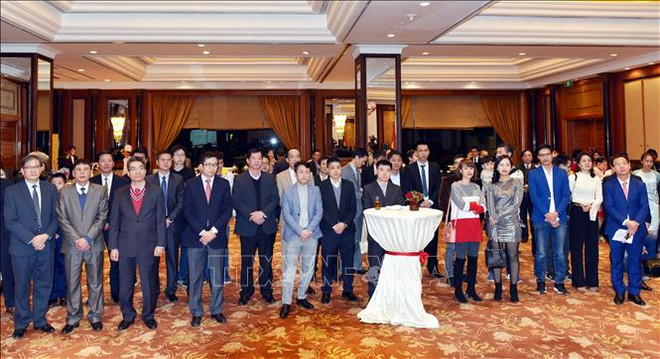 越南驻华大使馆举行迎春活动 ảnh 2 越南驻华大使馆举行迎春活动 ảnh 2