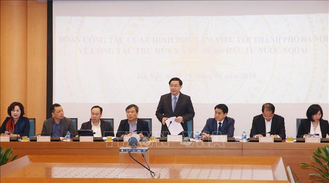 王廷惠:河内市应改变对外资吸引和利用工作的思维 ảnh 1 王廷惠:河内市应改变对外资吸引和利用工作的思维 ảnh 1