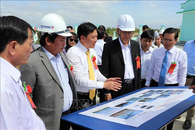 宁顺省首家太阳能发电厂并网发电 ảnh 2