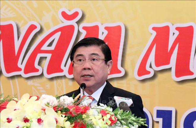 胡志明市领导春节前与各国驻胡志明市代表机构代表会面 ảnh 2 胡志明市领导春节前与各国驻胡志明市代表机构代表会面 ảnh 2