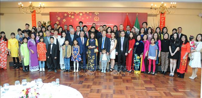 旅居墨西哥和印度越南人欢聚一堂喜迎新春 ảnh 2