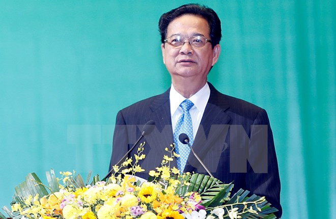 越南政府总理:“越南愿同国际社会一道努力,共同维护我们绿色的世界” ảnh 1 越南政府总理:“越南愿同国际社会一道努力,共同维护我们绿色的世界” ảnh 1