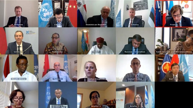 越南支持解决巴勒斯坦与以色列冲突的一个全面、公平和长期的措施 ảnh 1 越南支持解决巴勒斯坦与以色列冲突的一个全面、公平和长期的措施 ảnh 1