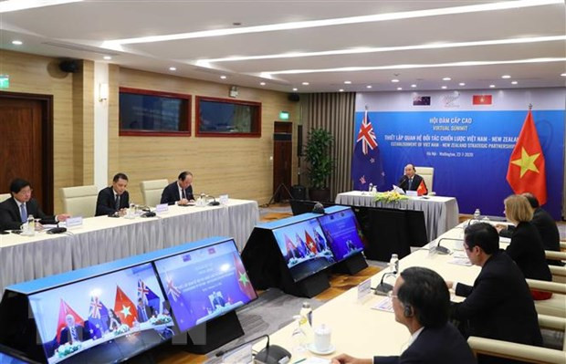 越南与新西兰关于建立战略伙伴关系的联合声明 ảnh 1  越南与新西兰关于建立战略伙伴关系的联合声明 ảnh 1