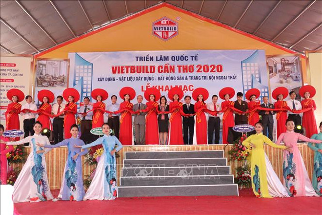 2020年越南（芹苴）国际建筑建材家居展览会正式开展 ảnh 1