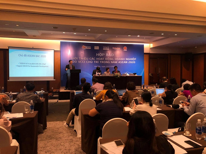 2020东盟轮值主席年：越南工商会着力实现促进东盟共同体发展与深化企业合作对接的目标 ảnh 1