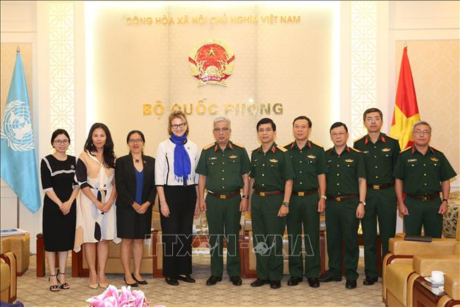 国防部副部长阮志咏:越南为“妇女与联合国维和行动”国际会议做好准备 ảnh 1  国防部副部长阮志咏:越南为“妇女与联合国维和行动”国际会议做好准备 ảnh 1