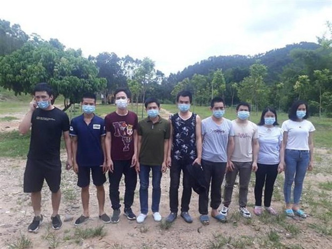 广宁省公安对6名对象的“组织他们非法入境”的行为进行起诉 ảnh 1 广宁省公安对6名对象的“组织他们非法入境”的行为进行起诉 ảnh 1
