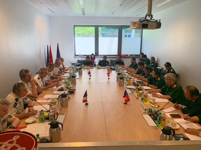 大力推动越法防务合作关系务实和有效发展 ảnh 1