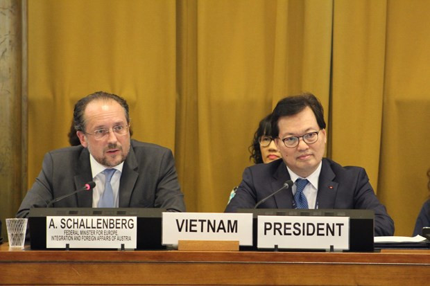 越南促进联合国裁军谈判会议框架内的讨论工作 ảnh 2