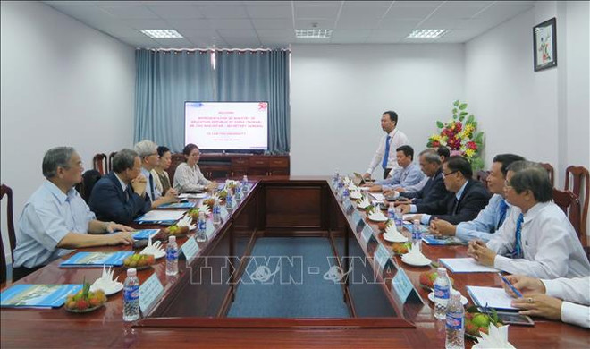 芹苴市加强与中国台湾教育领域的合作 ảnh 1 芹苴市加强与中国台湾教育领域的合作 ảnh 1