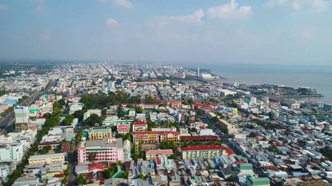 坚江省集中发展绿色增长的城市 ảnh 1