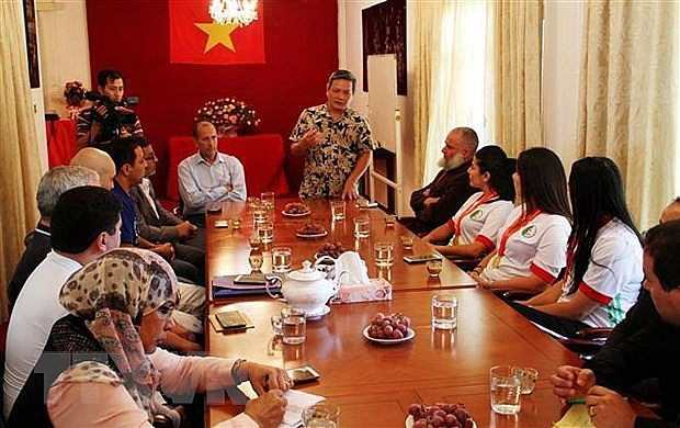 传统武术让越南与阿尔及利亚两国关系更加密切 ảnh 1