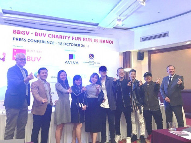 英国驻越大使将参加2018年慈善欢乐跑活动 ảnh 1 英国驻越大使将参加2018年慈善欢乐跑活动 ảnh 1