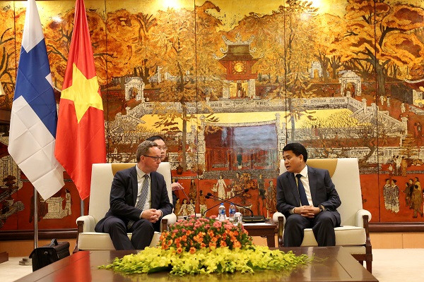 河内市欢迎芬兰企业前来寻找投资商机 ảnh 1 河内市欢迎芬兰企业前来寻找投资商机 ảnh 1