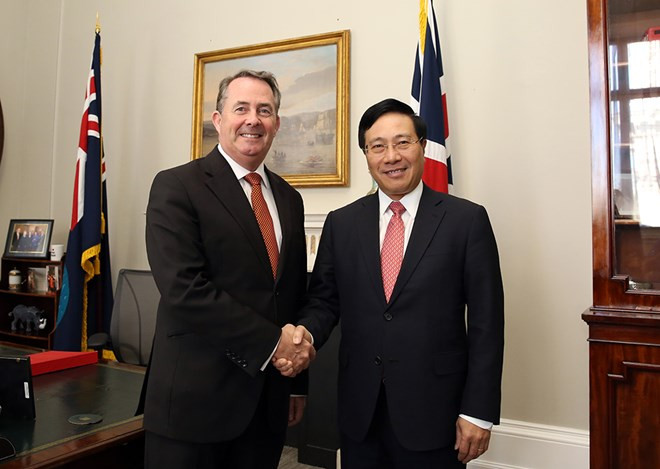 范平明与英国领导会晤 出席越英企业论坛 ảnh 2 范平明与英国领导会晤 出席越英企业论坛 ảnh 2