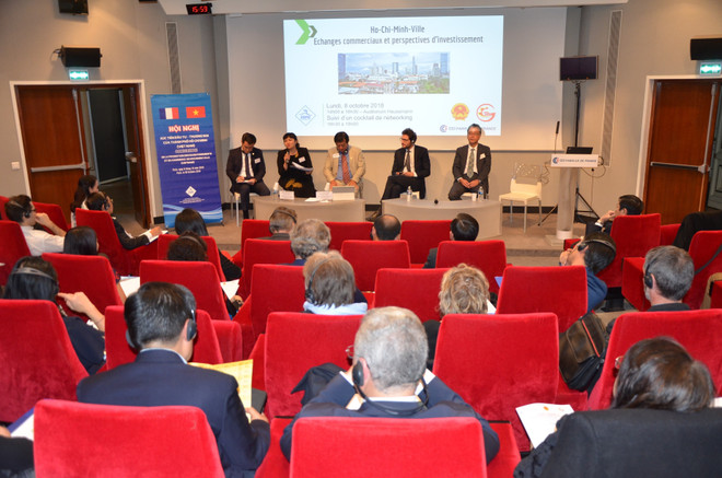 胡志明市贸易投资促进会在法国举行 ảnh 1 胡志明市贸易投资促进会在法国举行 ảnh 1