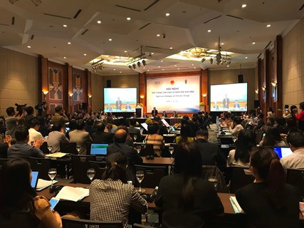 有关气候变化高级对话会在河内召开 ảnh 1 有关气候变化高级对话会在河内召开 ảnh 1