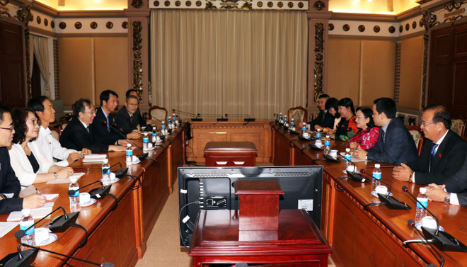 胡志明市与中国上海市加强人民代表工作交流 ảnh 1 胡志明市与中国上海市加强人民代表工作交流 ảnh 1