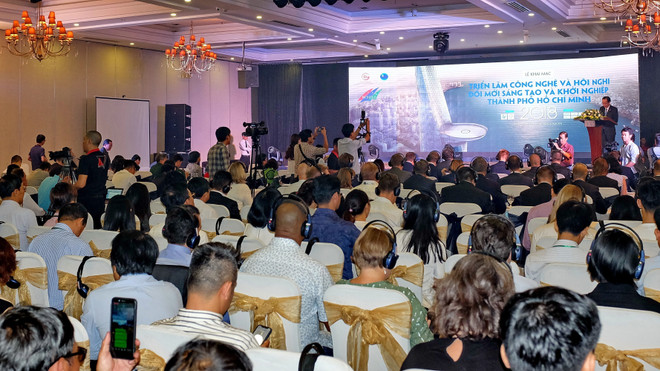 2018年胡志明市创新创业周在胡志明市开幕 ảnh 1 2018年胡志明市创新创业周在胡志明市开幕 ảnh 1