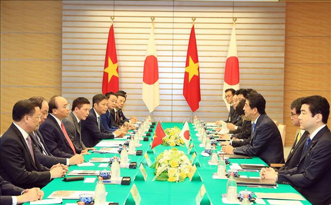 阮春福访日:为多边合作作出重要贡献 越日纵深战略伙伴关系更加紧密 ảnh 1 阮春福访日:为多边合作作出重要贡献 越日纵深战略伙伴关系更加紧密 ảnh 1