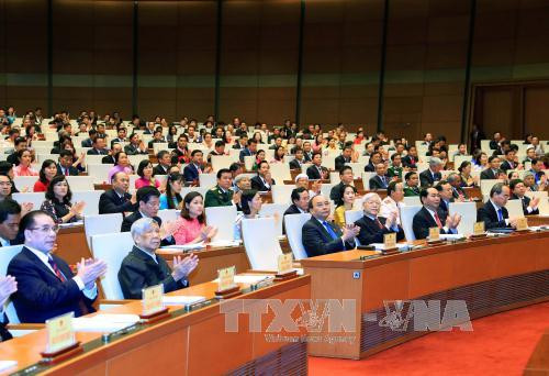 越南第十四届国会第三次会议拉开序幕 ảnh 3