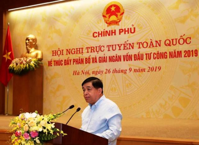 计划与投资部部长:公共投资资金拨付工作仍是越南经济的“灰点” ảnh 1 计划与投资部部长:公共投资资金拨付工作仍是越南经济的“灰点” ảnh 1