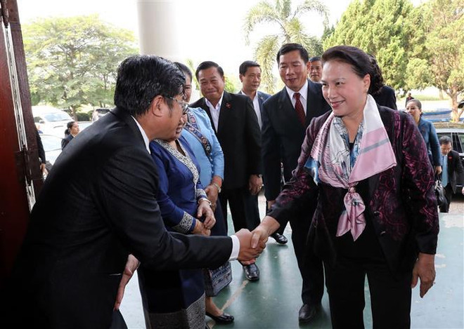 越南国会主席阮氏金银圆满结束对老挝进行的正式访问 ảnh 2 越南国会主席阮氏金银圆满结束对老挝进行的正式访问 ảnh 2