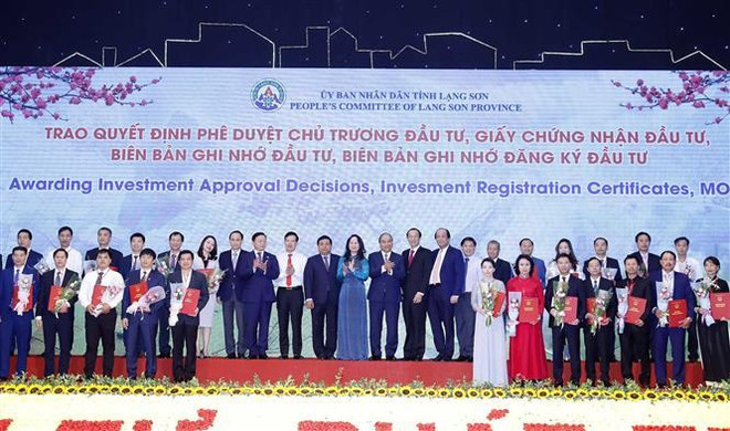 阮春福:谅山省应制定边境省份对接机制 ảnh 1 阮春福:谅山省应制定边境省份对接机制 ảnh 1