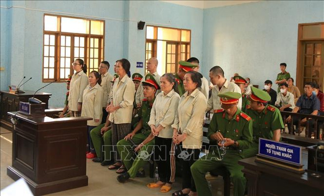 嘉莱省10名嫌疑人因“煽动颠覆人民政权罪”获刑 ảnh 1 嘉莱省10名嫌疑人因“煽动颠覆人民政权罪”获刑 ảnh 1