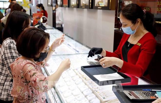 4月21日上午越南国内黄金价格 ảnh 1