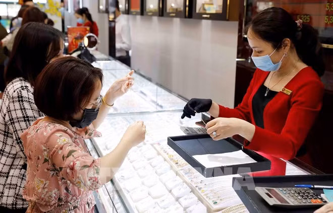 4月21日上午越南国内黄金价格 ảnh 1