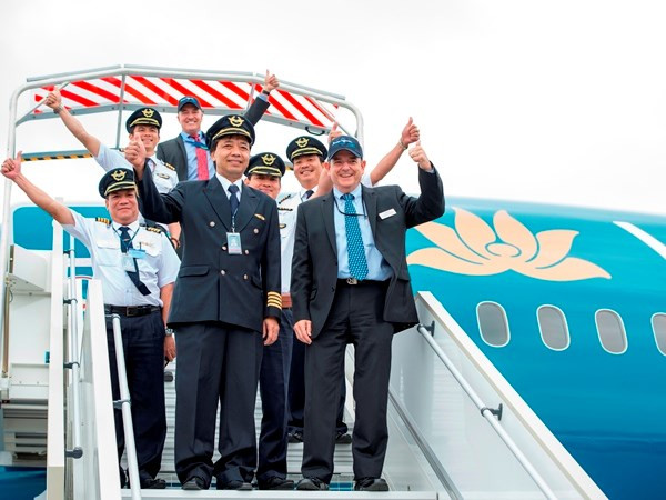 越航飞行员熟练掌握波音787梦幻客机驾驶技术 ảnh 1 越航飞行员熟练掌握波音787梦幻客机驾驶技术 ảnh 1