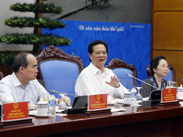 越南政府总理阮晋勇:注重推广各场竞赛运动的先进典范 ảnh 1 越南政府总理阮晋勇:注重推广各场竞赛运动的先进典范 ảnh 1