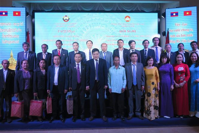 昆嵩省与老挝阿速坡和塞公两省分享阵线工作经验 ảnh 2 昆嵩省与老挝阿速坡和塞公两省分享阵线工作经验 ảnh 2