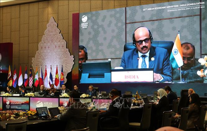 东盟与印度经济部长磋商会议在印度尼西亚举行 ảnh 1