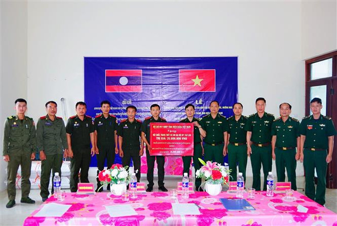 越老两国加强合作 共建和平友谊的边界线 ảnh 1