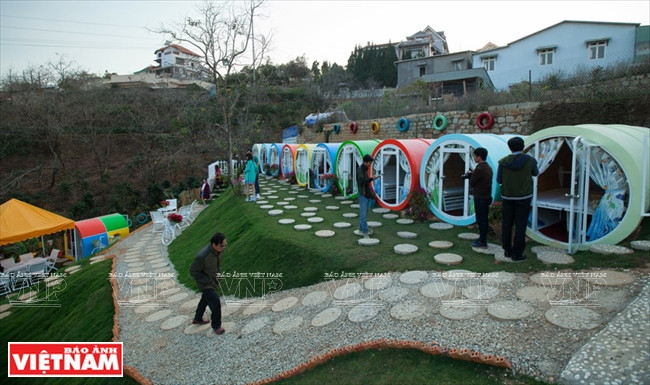 探索大叻涵管式客栈 ảnh 9