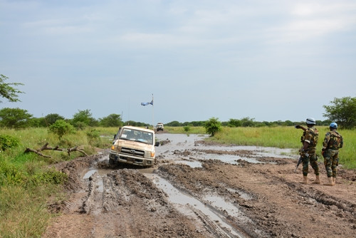 越南参加南苏丹维和任务之旅:随同军事观察员参加巡逻活动 ảnh 2 越南参加南苏丹维和任务之旅:随同军事观察员参加巡逻活动 ảnh 2