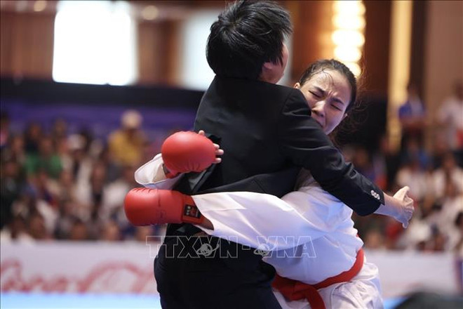 第32届东运会:越南三人篮球女队夺得历史上首枚金牌 ảnh 4 第32届东运会:越南三人篮球女队夺得历史上首枚金牌 ảnh 4