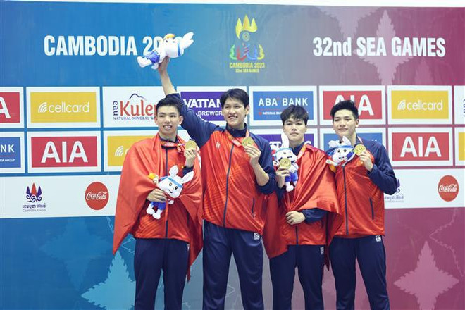 第32届东运会：越南越武道队获得银牌 游泳队表现优异 ảnh 2