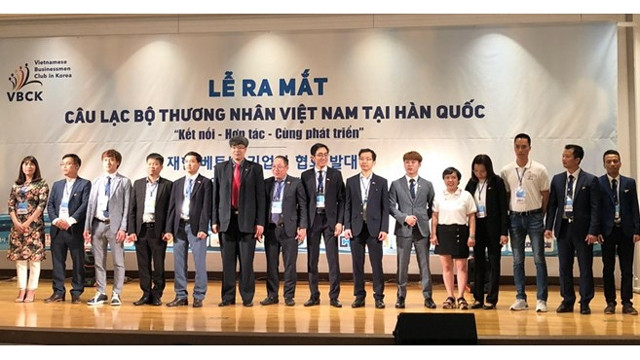 韩国越南商人俱乐部正式成立 ảnh 1